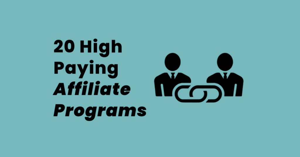 high paying affiliate programs